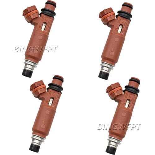 4pcs/lot Fuel Injector nozzle For Mazda 323 Demio Mk8 1.3L 1998~2003 195500-3020 B31R-13-250 195500 3020