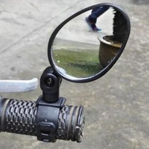 Bicycle Rearview Mirror 2Pcs Adjustable Handlebar Mirrors Silicone Handle Rearview Mirror Mountain Bikes Cycling Accessories Hot