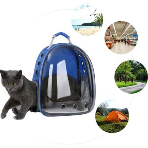 Breathable Portable Pet Carrier Bag Pet Dog Puppy Cats Travel Backpack Rucksack Astronaut Outdoor Dog Cats Carriers Travel Bag