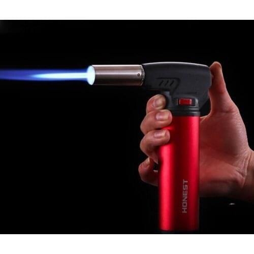 High Quality Straight Into Barbecue Outdoor Lighter Smoking Accessories for Weed High Firepower Torch for Cigar Gadgets for Men