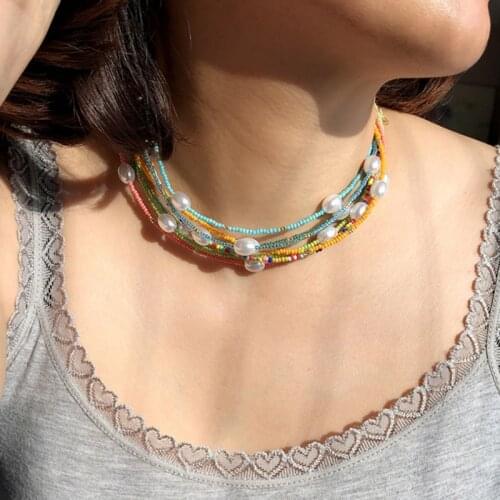 Wgoud Beaded Chokers