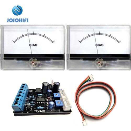 2pcs ShengYa PSM-600 VU Meter + 1pcs Driver Board Class A Power Amplifier Bias Current Indicator Audio Level Head with Backlight