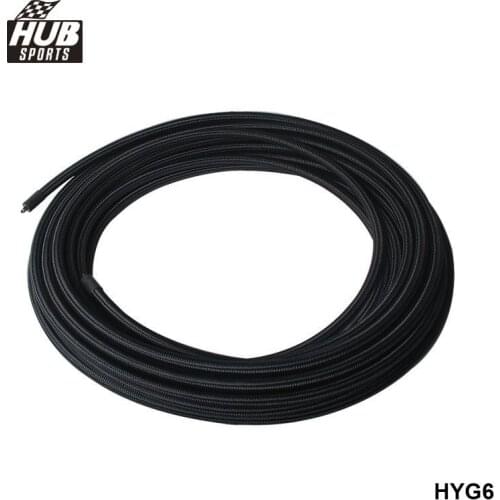 2013 very high quality - AN6 Cotton Over Braided Fuel / Oil Hose Pipe Tubing Light Weight, 30 Meters Roll HU-HYG6