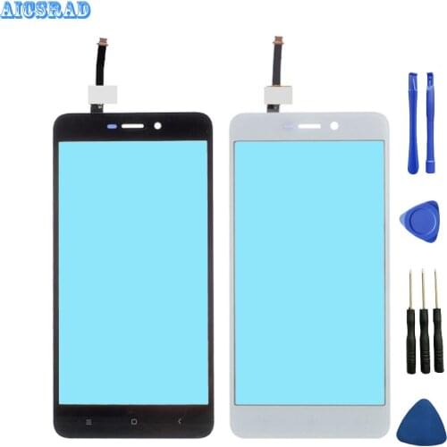 AICSRAD For Xiaomi Redmi 4X Touch Screen Glass Digitizer Panel TouchGlass Mobile Touch Screen +TOOLS