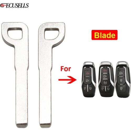 Small Key Smart Prox Key Case Insert Key Uncut Blade M3N-A2C31243300 for Ford Fusion Explorer Edge Mustang 2015 2016 2017