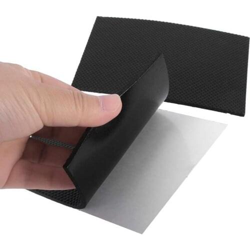 2Pcs Black Non Slip Self Adhesive Floor Protectors Furniture Sofa Table Chair EVA Feet Pads