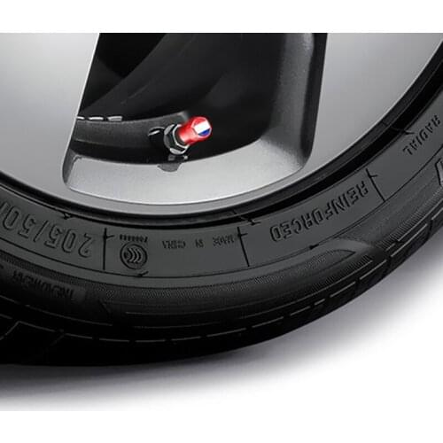 4Pcs/Set Car Wheel Tire Valve Caps Stem Cover Auto Styling National Flags for VW Suzuki BMW Audi Mazda Toyota