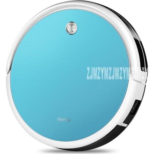 T4 100-240V Mini Robot Vacuum Cleaner for Home 22W Automatic Sweeping Dust Sterilize Smart Planned Mobile App 2600mah Battery