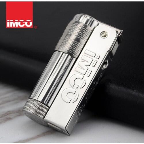 Genuine IMCO 6700 6800 All steel kerosene lighters Retro wind-proof Austrian Mechanical style Cigarette gift