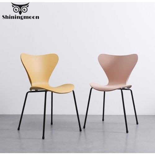 Nordic Design Chair Modern Comfortable Restaurant Dinning Room Chairs Home Decoration Vanity Chair Comedor Furniture Chair