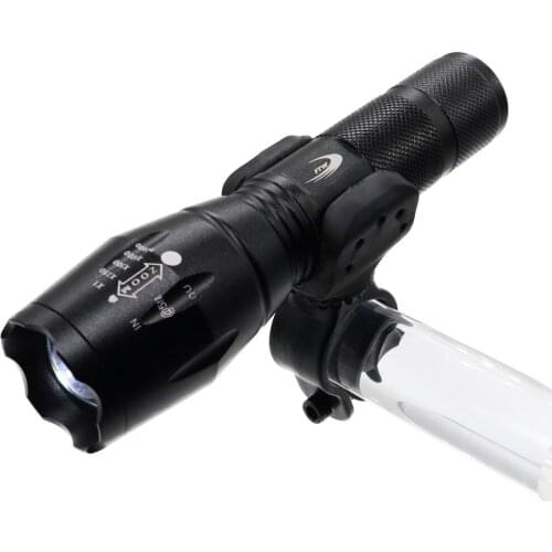 LED 8000 Lumen Bicycle Light 5 Mode XM-L T6 Bike Lights Front Torch Waterproof Flashlight Lamp+Bike Mount night cycling BL8032