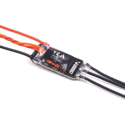 VGOOD SpinX 12A ESC 2-4s 5.5V/2A SBEC 32-bit brushless speed controller for RC hobby model helicopter airplane drone