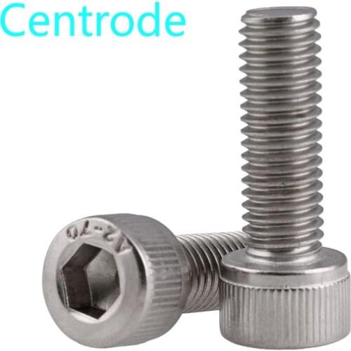 304 Stainless Steel Fine Teeth Hexagon Screw /DIN912 Cup Head Hexagon Bolt M6 M8 M10 2PCS