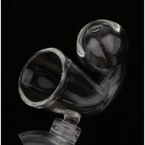 Aquatic Aquarium Fish Notes Glass Co2 Drop Checker Tanl For Tester Monitor with Suction