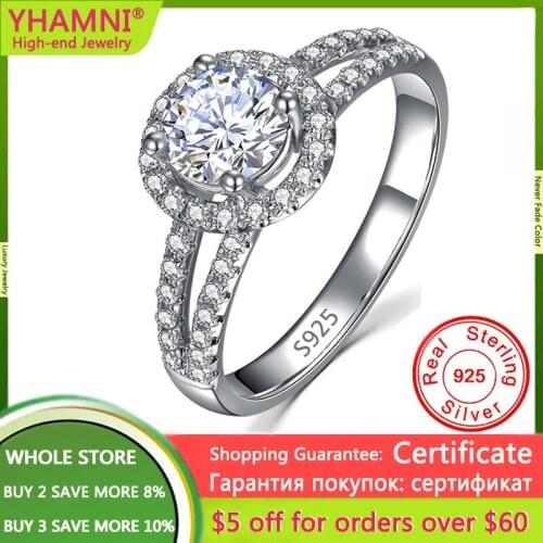 YHAMNI Wedding Rings