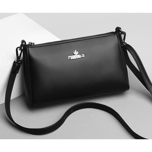 The New Designer Luxury Ladies Handbags Female Crossbody Bags for Women Soft Leather Shoulder Messenger Bags for Lady Sac A Main