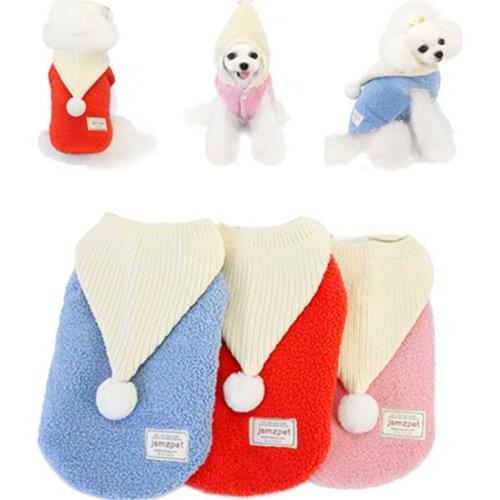 Pet Dog Winter Thicken Warm Clothes Dogs Cute Windproof Coat Jacket Cotton Ropa Perro French Bulldog Clothing
