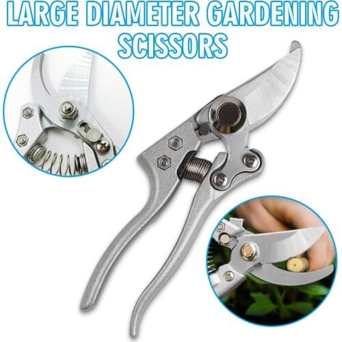 1PC Gardening Fruit Tree Pruning Shear Professional Sharp Bonsai Pruner Scissor Multifunctional Pruning Shear Garden Hand Tool