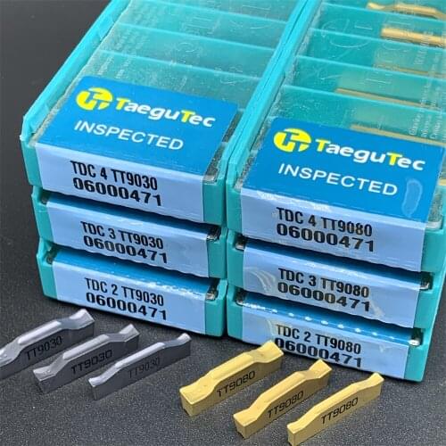 100% Original 2mm TDC2 TT9030 TT9080 3mm TDC3 TT9030 TT9080 4mm TDC4 TT9030 TT9080 High-quality carbide slotting inserts