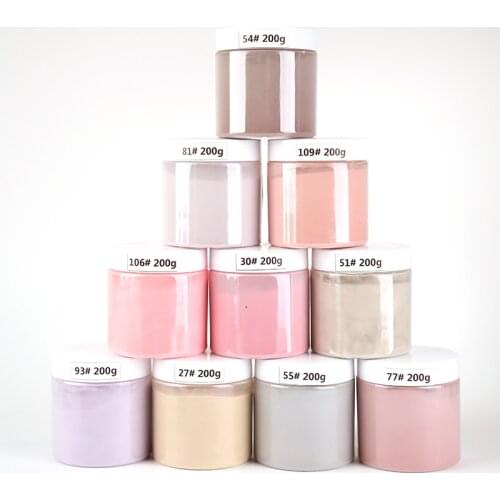 200g/Box 115 Colors Options Grinding Frosted Effect Natural Dry Acrylic Nail Dipping Powder Professional Dip Powder NO.(61-115)