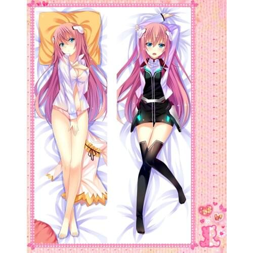 Anime Cartoon Gakusen Toshi Asterisk Double-Sided Bolster Hugging Pillow Case Pillow Cover Pillowcase Peach Skin 2 Way No.511026
