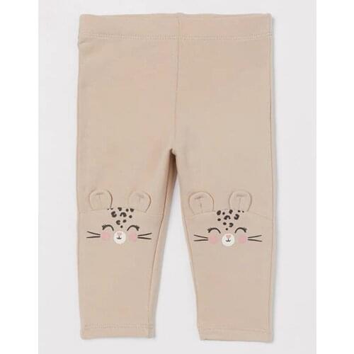 Brand Quality Spandex Cotton Toddler Kids Infant Girls Leggings Skinny Pencil Stretched Pants Cartoon Trousers Baby Girl Clothes