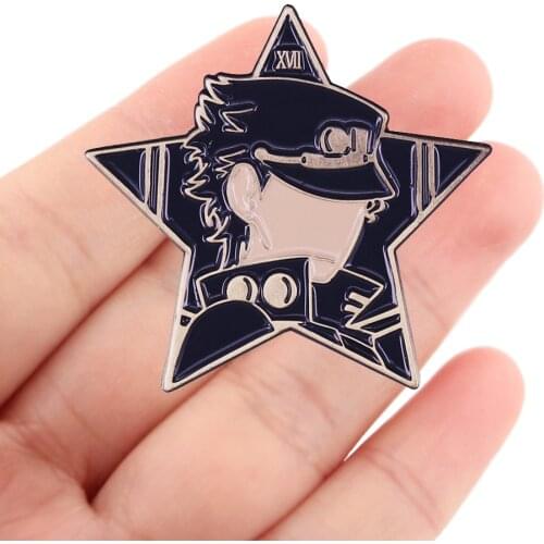 DZ1560 Anime Figures Enamel Pins Brooches Woman Men Backpack Bags Badge Fashion Lapel Jewelry Kids Friends Birthday Gifts