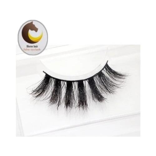 Top sale Natural False Eyelashes Thick Eyelash Extension Beauty Makeup horsehair Eyelashes Cilios Posticos Natural Maquiagem