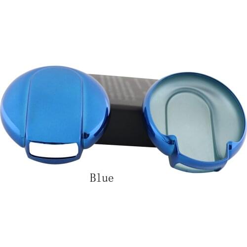 Blue Protective TPU key Case Shell Cover for BMW MINI COOPER F54 F55 F56 F60