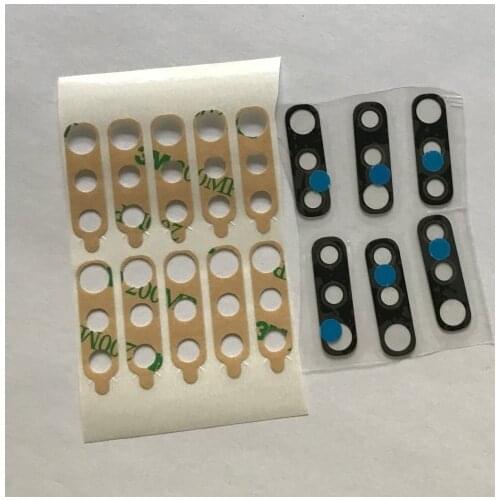 50pcs For Samsung Galaxy A750 A920 A10 A20 A30 A50 A60 A70 A80 A90 M10 M20 M30 Rear Back Camera Glass Lens with Ahesive Sticker