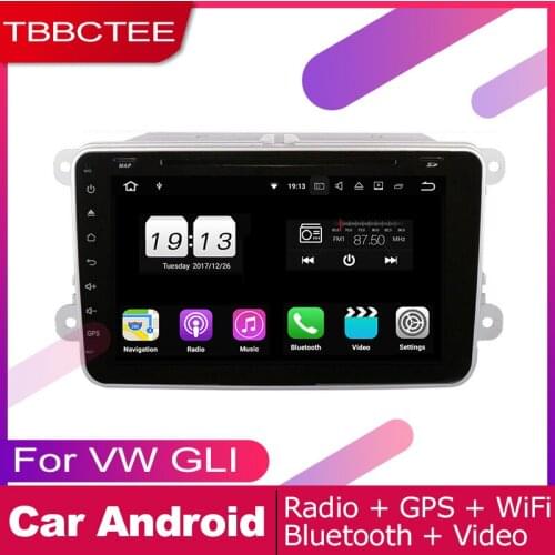 TBBCTEE android car dvd gps multimedia player For Volkswagen VW GLI 2005~2018 car dvd navigation radio video audio player Navi