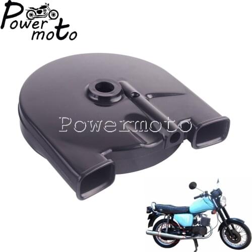 Motorcycle Black Plastic Chain Guard Rear Sprocket Cover Chain Case Protector Accessories For MZ ETZ 125 150 MZ ETZ 250 251 301