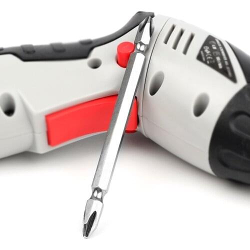 1pc Double Ended Screw Driver Bit For 1/4" Electric Hand Screwdriver Magnetic 100mm Long Phillips Ph2 Screwdriver Bits Impact