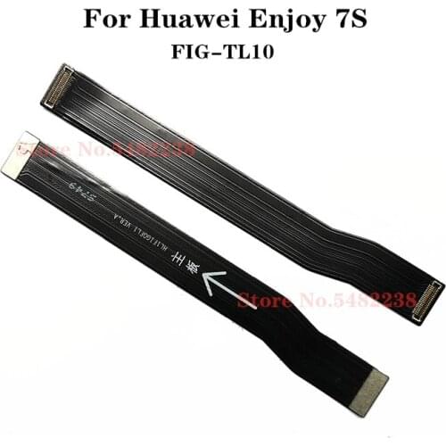 100% Motherboard Connection Cable For Huawei Enjoy 7S FIG-TL10 USB Data transfer tape Main Board Ribbon For Enjoy7s Replacement