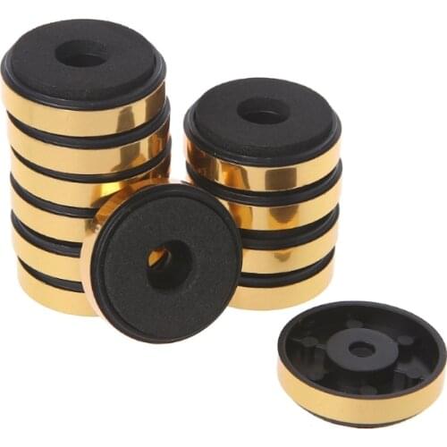 12Pcs/Set Bookshelf Speakers Shock Absorption Damping For Audio Stereo Speakers Amplifier Feet Pad