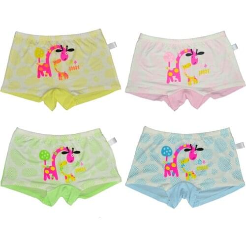 12 Pieces / Pack Super deal cartoon girl panties cotton children panties girl underwear girl clothing multi color fit 3-15y