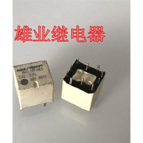 1pcs Relay EX2-2U1L/EX2-2U1S/EX2-N20/EX2-2U1car Relay ,10PIN