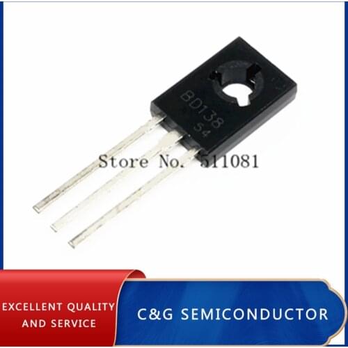 20PCS BD138 TO-126 NPN power transistors