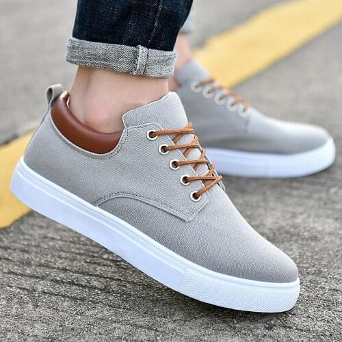 2020 Men Spring Summer Casual Canvas Shoes For Men New Arrival Canvas Shoes Flats Men Shoes Driving Sneakers Men Shoes