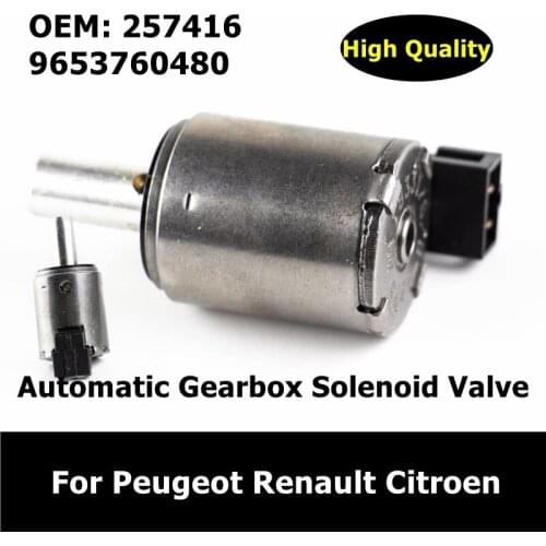 OEM 257416 9653760480 DPO/AL4 Automatic Gearbox Solenoid Valve For Peugeot Renault Citroen