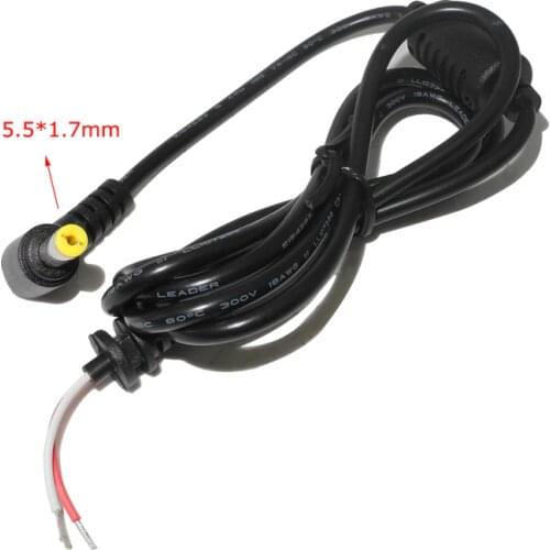 5.5x1.7mm DC Power Charger Plug Cable Connector 90 Right Angle Cord for Acer Laptop / Notebook Adapter
