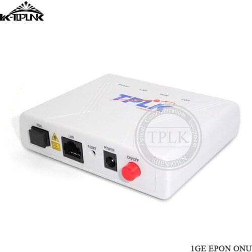 5pcs Original New 1G 1port EPON ONU 1.25G EPON ONT FTTH English Version Compatible Hua wei/ZTE Customer Logo High Performance