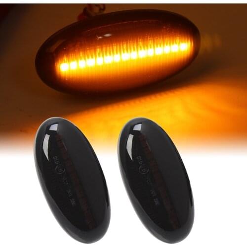 Fender Side Marker LED Turn Signal Lights Dynamic Repeater Sequential Indicator Lamp Blinker Lamp For MAZDA 2 3 5 6 BT-50 MPV