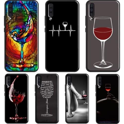 Red Wine Case For Samsung A32 A52 A72 A12 A42 A20S A30S A40 A50 A70 A21S A11 A31 A41 A51 A71 Cover