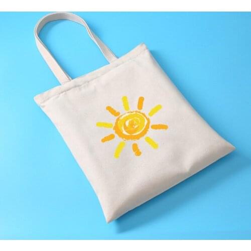 Korean version of Harajuku ulzzang messenger canvas bag female student Korean version of shoulder ins wind portable cloth bag