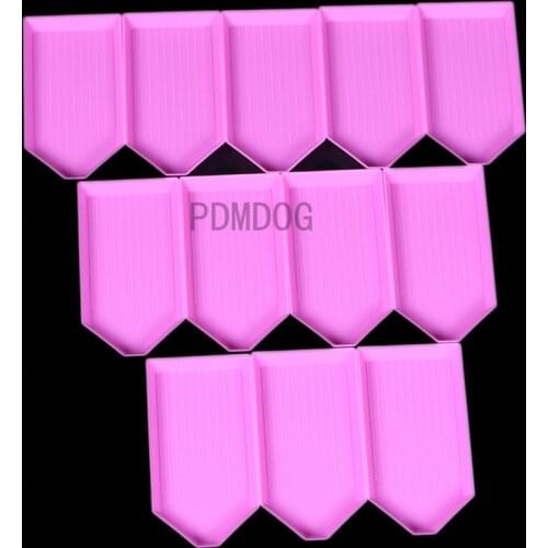 2022 NEW Purple Diamond Painting Tray Storage Box,DIY Diamond Painting Embroidery Drill Plate Glue Clay, Diamond Painting Case