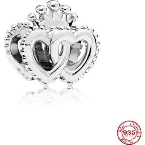 New Original Silver Color Openwork Bead Fit European Pandora Charms Bracelet Bangles Diy Jewelry P148-Y