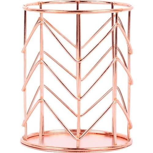 Nordic Fresh Style Wrought Iron Glass Flower Vase Hydroponic Green Plants Literary Simple Flower Arrangement Ornaments