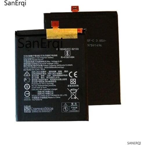 10pcs 3500mAh Replacement Battery For Nokia HE377 HE376 HE378 Mobile Phone Accumulator Battery