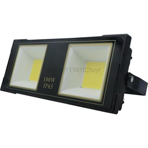 5pcs/lot Led Waterproof Flood Light 100w 200w Outdoor Ip66 Aluminum Cob Porch Garden Street Led Spotlight Floodlight